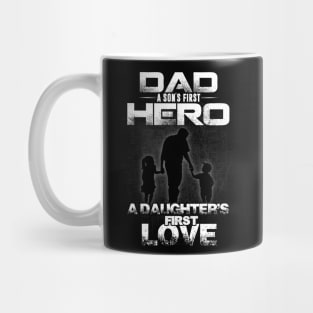 Dad Hero and First Love Mug